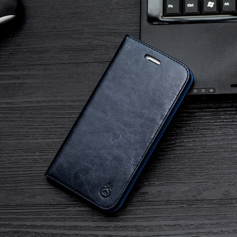 Leather Flip Holster Cover for Apple Phones